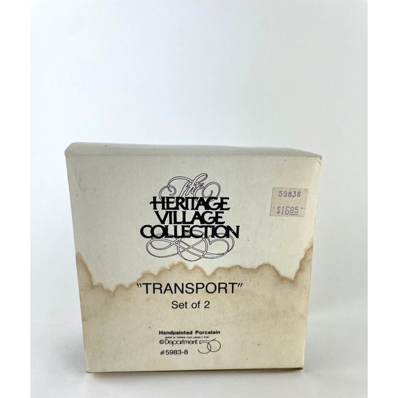 Christmas - DEPT. 56 - TRANSPORT - Original Box - Picture 7 of 7